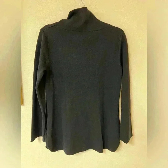 Burgess Lauren tunic mockneck sweater cotton + cashmere size small - Picture 10 of 10